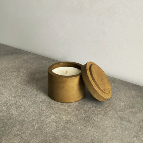 CONCRETE CANDLE - OLIVE S